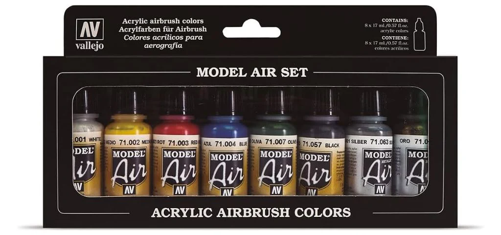 vallejo airbrush paints